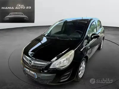Usata Opel Corsa Sport 75 CV (55 kW) 2013 Nero Utilitaria