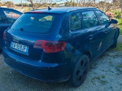 Usata Audi A3 140 CV (102 kW) 2005 Blu Utilitaria