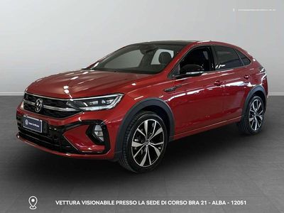 Usata VW Taigo R-line 110 CV (80 kW) 2023 Kings red metallizzato nero SUV