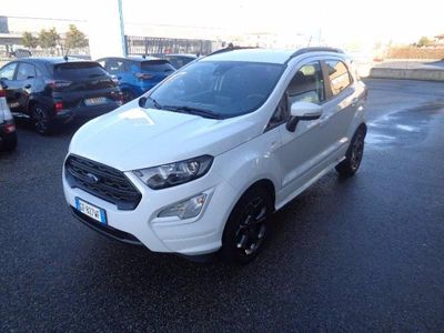 Usata Ford Ecosport ST-Line 125 CV (91 kW) 2021 Bianco frozen pastello SUV