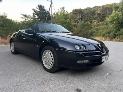 Usata Alfa Romeo Spider 1996 Nero Cabrio