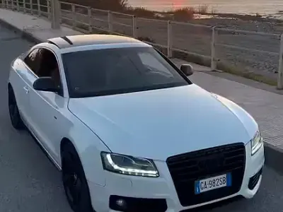 Usata Audi A5 S-Line 190 CV (139 kW) 2008 Bianco Coupé