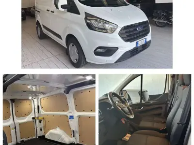 Usata Ford Transit Custom 131 CV (96 kW) 2022 Bianco ford Furgone