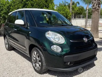 Usata Fiat 500L Living 80 CV (58 kW) 2014 Verde Monovolume