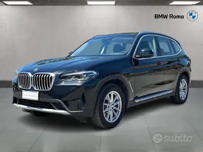 Usata BMW X3 184 CV (135 kW) 2023 Black sapphire metallic SUV