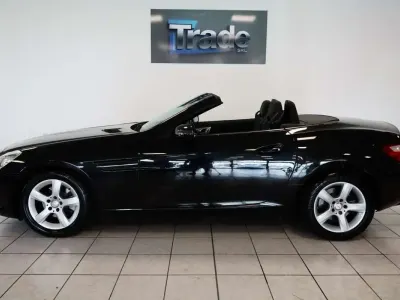 Usata Mercedes SLK200 184 CV (135 kW) 2012 Nero Cabrio