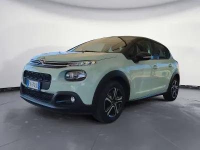 Usata Citroën C3 Feel 83 CV (61 kW) 2019 Verde Utilitaria