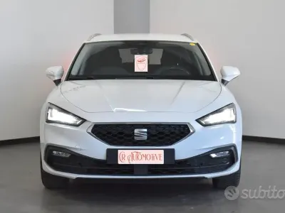 Usata Seat Leon Style 131 CV (96 kW) 2022 Bianco Station wagon