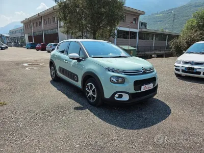 Usata Citroën C3 83 CV (61 kW) 2018 Verde Utilitaria