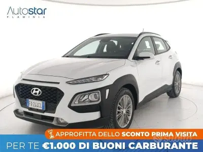 Usata Hyundai Kona Classic 116 CV (85 kW) 2019 Bianco SUV