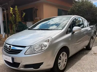 Usata Opel Corsa Enjoy 75 CV (55 kW) 2008 Grigio Utilitaria