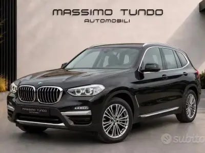Usata BMW X3 Luxury Line 190 CV (139 kW) 2020 Nero SUV