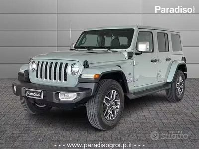 Usata Jeep Wrangler Overland 380 CV (279 kW) 2023 Grigio SUV