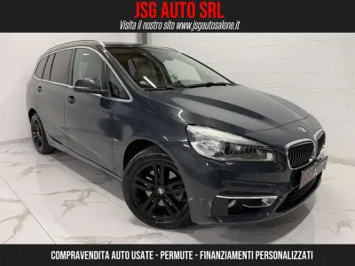 Usata BMW 218 Gran Tourer Luxury Line 150 CV (110 kW) 2016 Blu/azzurro Monovolume