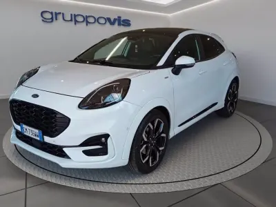 Usata Ford Puma ST-Line X 125 CV (91 kW) 2023 Frozen white SUV