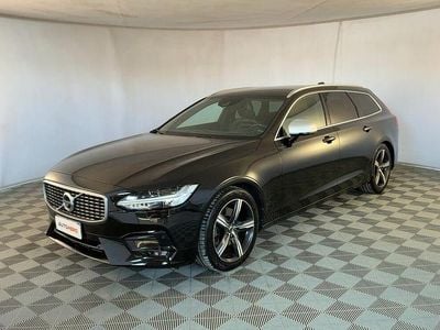 Usata Volvo V90 R-Design 190 CV (139 kW) 2017 Nero Station wagon