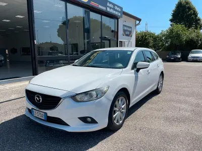 Usata Mazda 6 Evolve 150 CV (110 kW) 2015 Bianco Station wagon