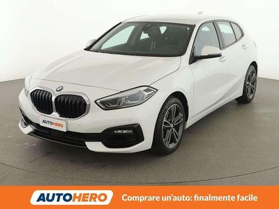 Usata BMW 118 Sport Line 140 CV (102 kW) 2020 Bianco Utilitaria
