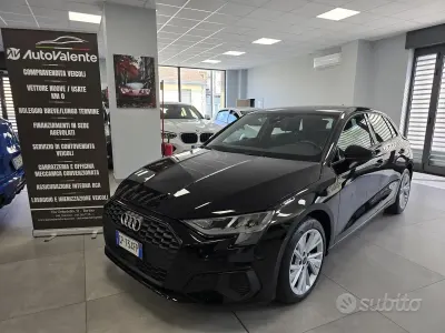 Usata Audi A3 150 CV (110 kW) 2023 Nero Berlina
