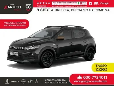 Ny Dacia Sandero Extreme 122 HK (89 kW) 2026 Svart Halvkombi
