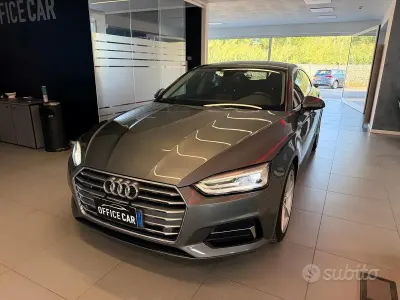 Usata Audi A5 Business 190 CV (139 kW) 2019 Grigio Coupé