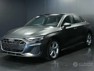 Nuova Audi A3 S-Line 150 CV (110 kW) 2026 Grigio Berlina