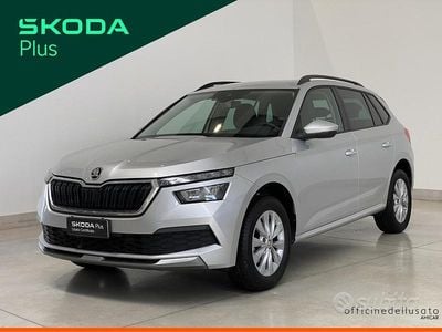 Usata Skoda Kamiq Ambition 90 CV (66 kW) 2022 Argento brillante metallizzato SUV