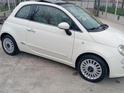 Usata Fiat 500 75 CV (55 kW) 2007 Bianco Utilitaria