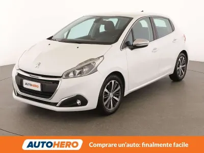 Usata Peugeot 208 Allure 82 CV (60 kW) 2018 Bianco Utilitaria