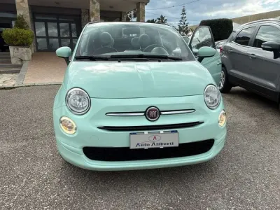 Usado Fiat 500C Pop 69 CV (50 kW) 2020 Latte e menta Descapotable