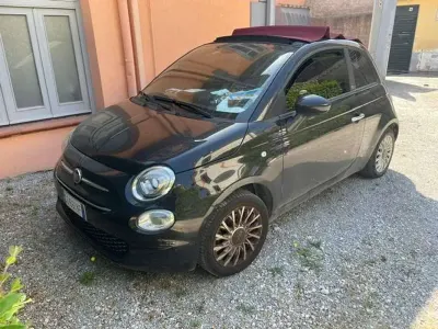 Usata Fiat 500C Lounge 69 CV (50 kW) 2020 Nero Cabrio