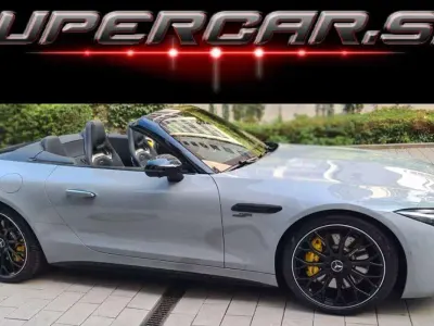 Usata Mercedes SL43 AMG AMG Line Premium Plus 381 CV (280 kW) 2024 Grigio Cabrio