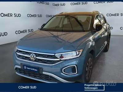 Usata VW T-Roc Style 150 CV (110 kW) 2023 Blu SUV