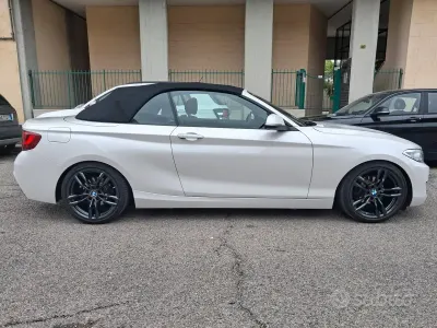 Usata BMW 218 Luxury Line 136 CV (100 kW) 2016 Bianco Coupé