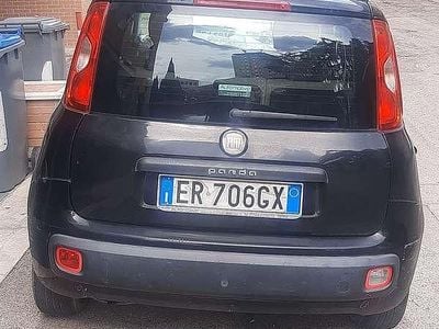 Usata Fiat Panda Lounge 69 CV (50 kW) 2013 Nero Utilitaria