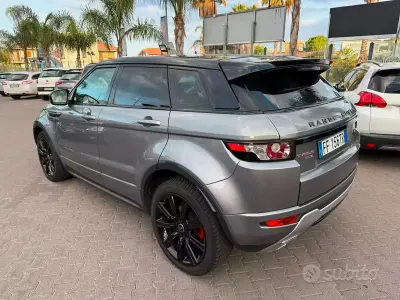 Usata Land Rover Range Rover evoque Dynamic 190 CV (139 kW) 2013 Grigio SUV