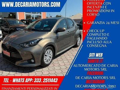 Usata Toyota Yaris Hybrid 92 CV (67 kW) 2021 Grigio Berlina