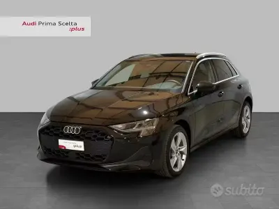 Usata Audi A3 Advanced 116 CV (85 kW) 2025 Nero mito metallizzato Berlina