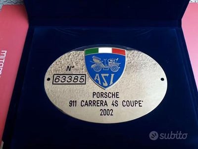 Usata Porsche 996 2002 Grigio Coupé