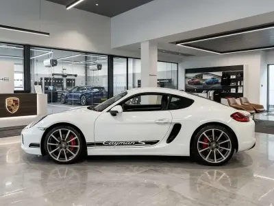 Usata Porsche Cayman S 329 CV (241 kW) 2016 Bianco Coupé