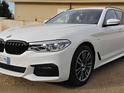 Usata BMW 530 M Sport 245 CV (180 kW) 2020 Bianco Station wagon