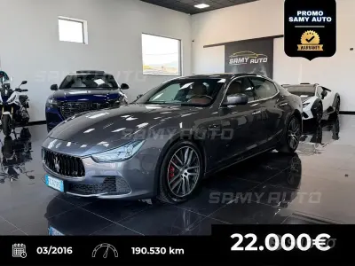 Usata Maserati Ghibli 250 CV (183 kW) 2016 Grigio Berlina
