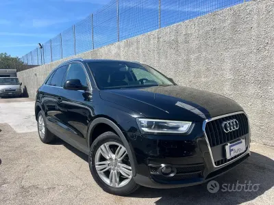 Usata Audi Q3 Advanced Plus 140 CV (102 kW) 2014 Nero SUV