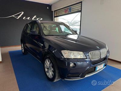 Usata BMW X3 249 CV (183 kW) 2015 Blu SUV