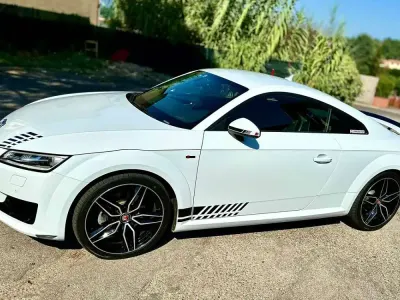 Usata Audi TT S-Line 184 CV (135 kW) 2014 Bianco Coupé