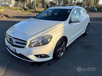 Usata Mercedes A180 109 CV (80 kW) 2013 Bianco Berlina