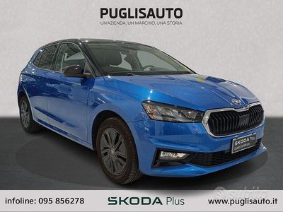 Usata Skoda Fabia 95 CV (69 kW) 2025 Blu Utilitaria