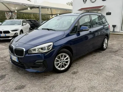 Usata BMW 216 Gran Tourer 116 CV (85 kW) 2020 Blu/azzurro Monovolume