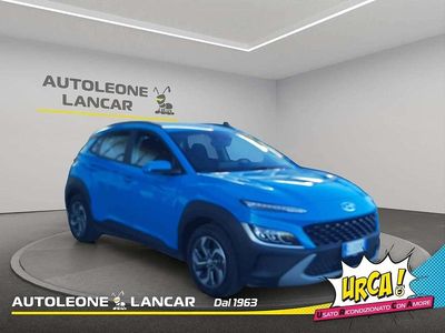 Usata Hyundai Kona 105 CV (77 kW) 2022 Azzurro SUV