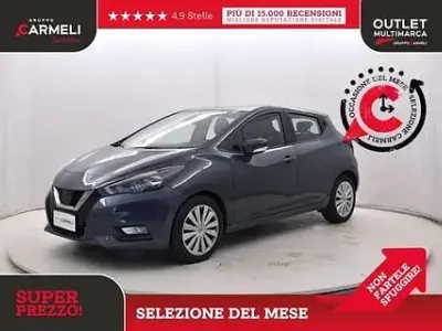Usado Nissan Micra Acenta 92 HP (67 kW) 2022 Cinzento Citadino